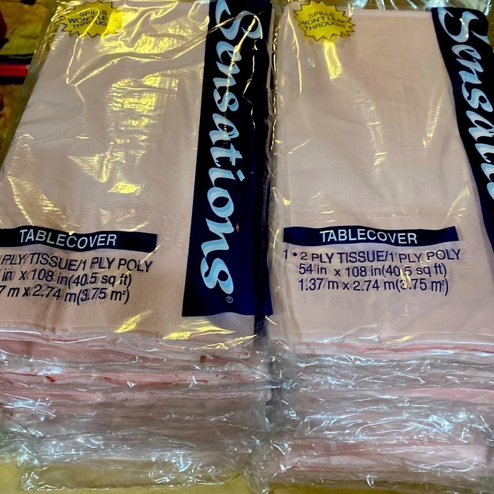 Sensations Table Cloth Huge Bundle